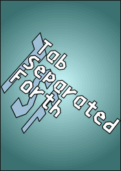 「TSF_Tab-Separated-Forth」カードサイズロゴ